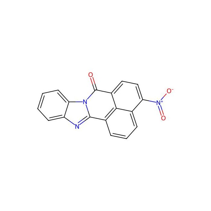 4-Nitro-benzo[de]benzo[4,5]imidazo[2,1-a]isoquinolin-7-one