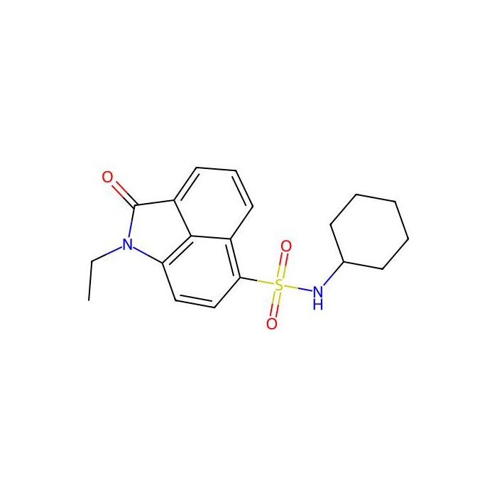 N-cyclohexyl-1-ethyl-2-oxo-1,2-dihydrobenzo[cd]indole-6-sulfonamide