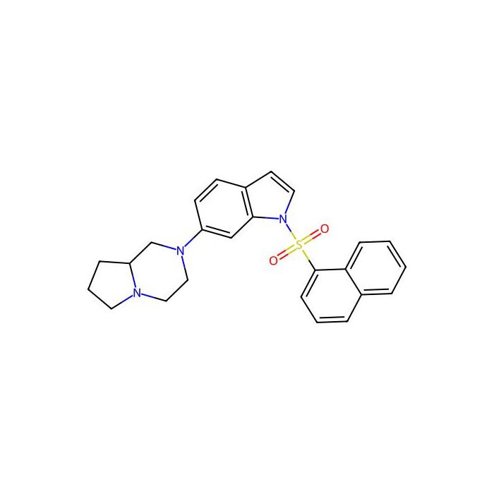 1-(1-Naphthylsulfonyl)-6-(octahydropyrrolo[1,2-a]pyrazine-2-yl)-1H-indole