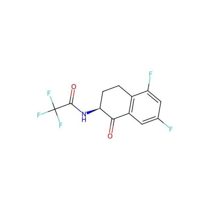 N-[(2S)-5,7-difluoro-1-oxo-1,2,3,4-tetrahydronaphthalen-2-yl]-2,2,2-trifluoroacetamide