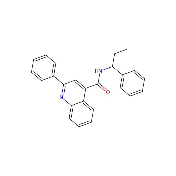 N-[(S)-alpha-Ethylbenzyl]-2-phenylquinoline-4-carboxamide, MAP 激酶 p38 alpha 抑制剂