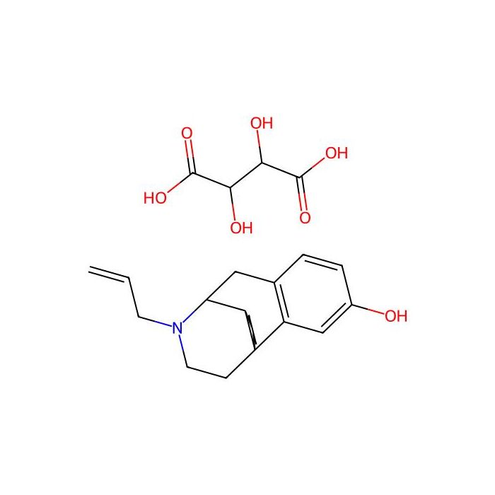 Naloxiphane tartrate, Kappa 阿片受体部分激动剂