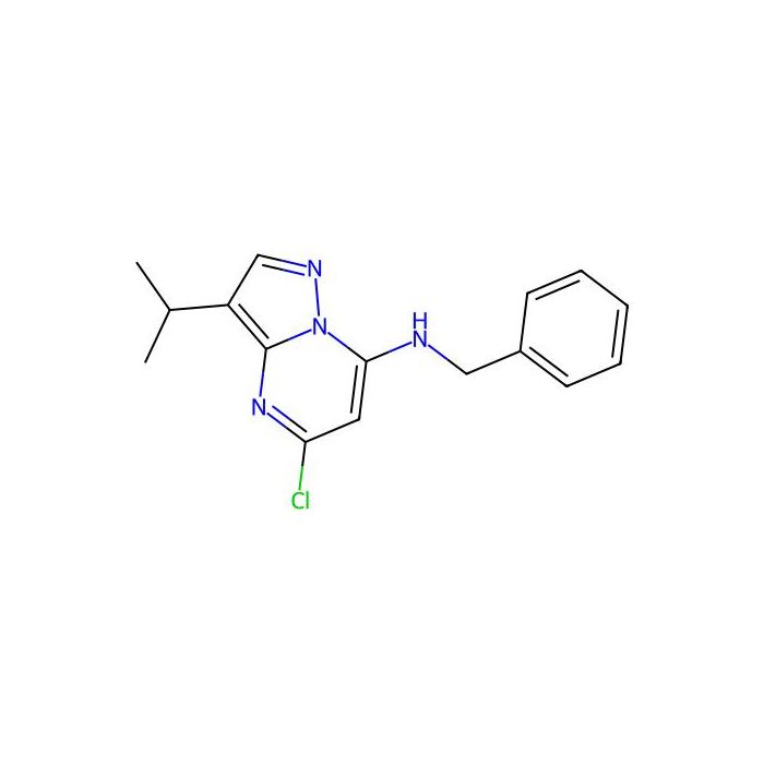 N-benzyl-5-chloro-3-isopropyl-pyrazolo[1,5-a]pyrimidin-7-amine
