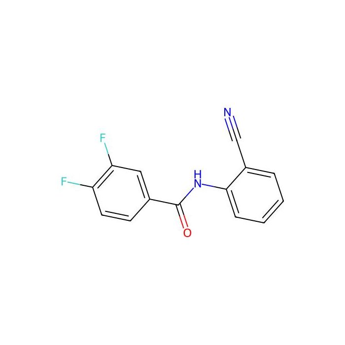 N-(2-氰基苯基)-3，4-二氟苯甲酰胺