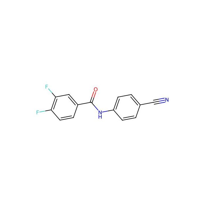 N-(4-氰基苯基)-3，4-二氟苯甲酰胺