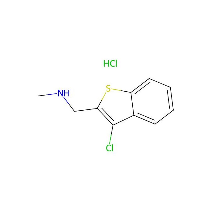 1-(3-氯苯并[b]噻吩-2-基)-N-甲基甲胺盐酸盐