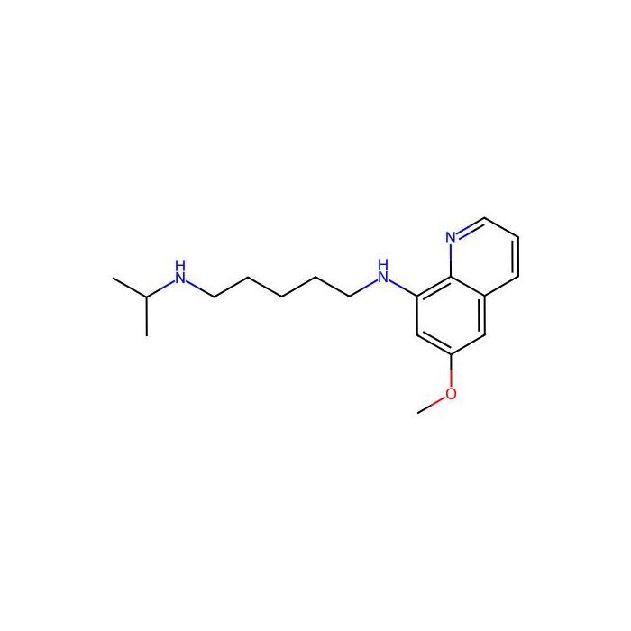 N1-异丙基-N5-(6-甲氧基-8-喹啉基)-1，5-戊二胺