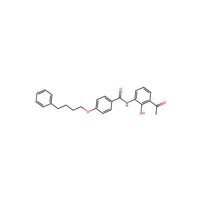 3-[4-(4-苯基丁氧基)苯甲酰基氨基]-2-羟基苯乙酮