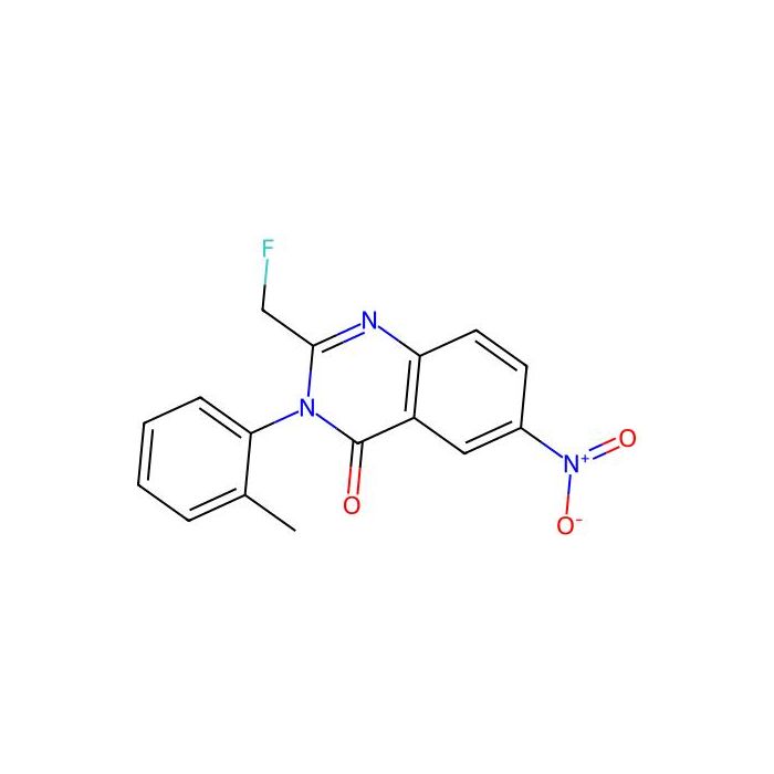 2-(氟甲基)-6-硝基-3-(邻甲苯基)喹唑啉-4(3H)-酮