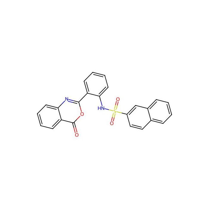 N-(2-(4-氧代-4H-苯并[d][1,3]噁嗪-2-基)苯基)萘-2-磺酰胺