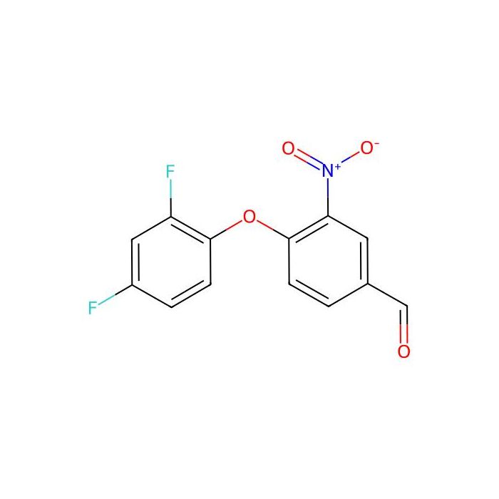 4-(2，4-二氟苯氧基)-3-硝基苯甲醛