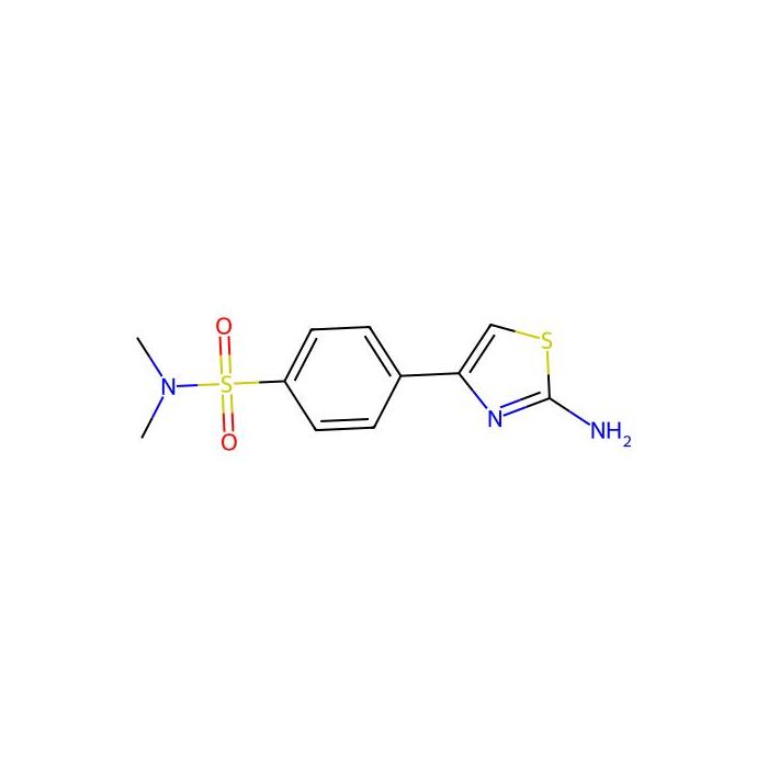 4-(2-氨基噻唑-4-基)-N，N-二甲基苯磺酰胺
