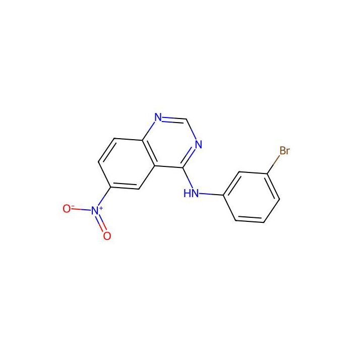 N-(3-溴苯基)-6-硝基喹唑啉-4-胺