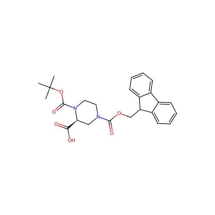 (S)-1-N-Boc-4-N-Fmoc-哌嗪-2-羧酸