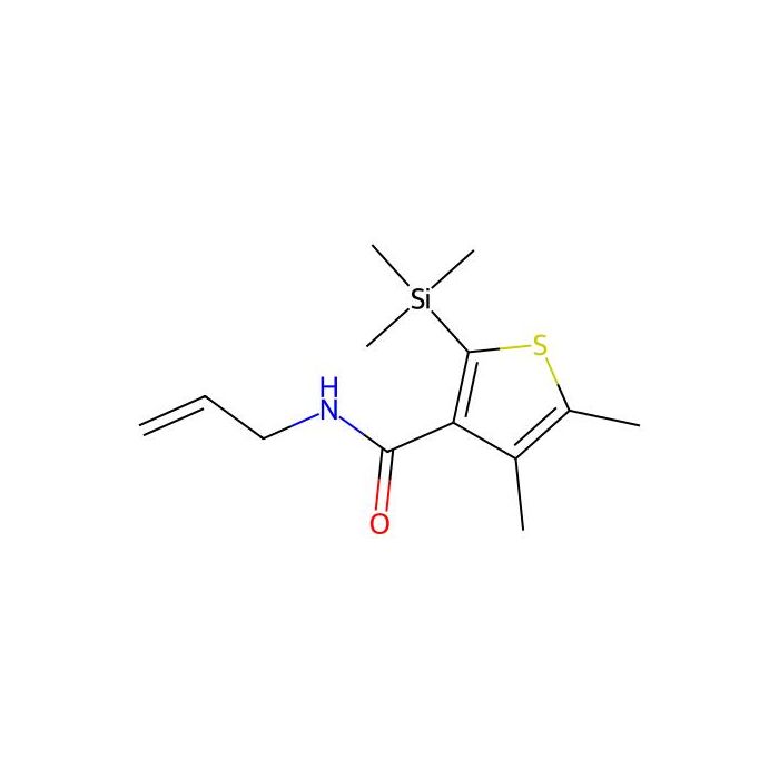 N-烯丙基-2-(三甲基硅基)-4，5-二甲基噻吩-3-甲酰胺