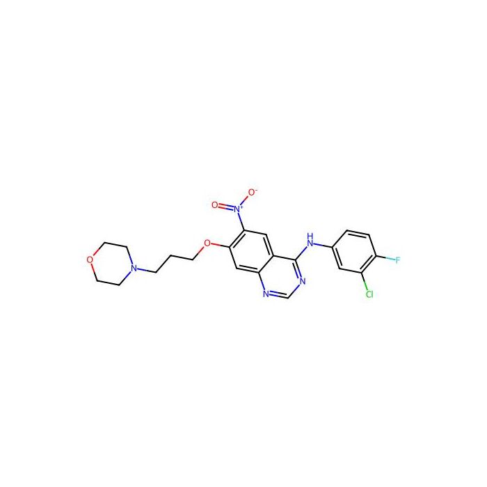 N-(3-氯-4-氟苯基)-7-(3-吗啉代)-6-硝基喹唑啉-4-胺