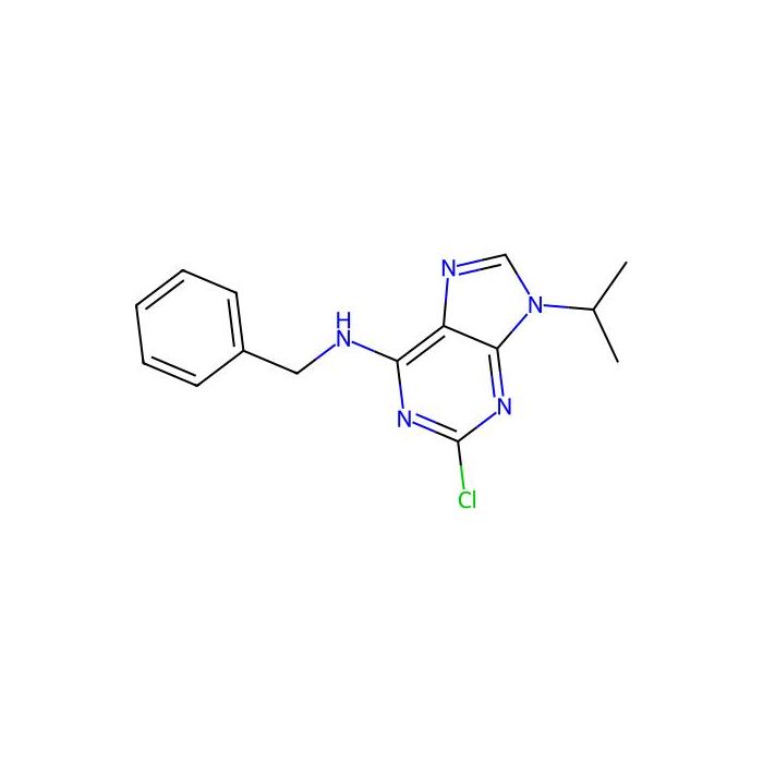 N-苄基-2-氯-9-异丙基-9H-嘌呤-6-胺