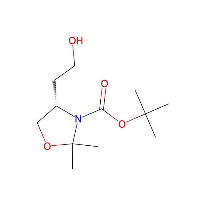 (S)-N-Boc-2，2-二甲基-4-(2-羟乙基)噁唑烷