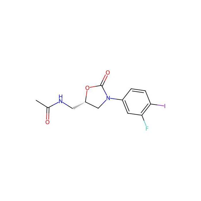 (S)-N-[3-(3-氟-4-碘-苯基)-2-氧代-唑烷-5-甲基]-乙酰氨