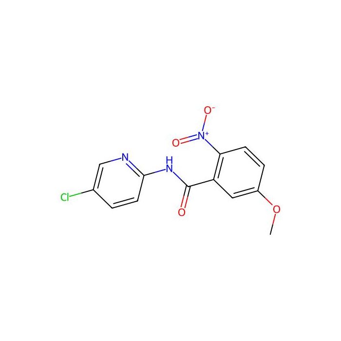 N-(5-氯-2-吡啶基)-5-甲氧基-2-硝基苯甲酰胺