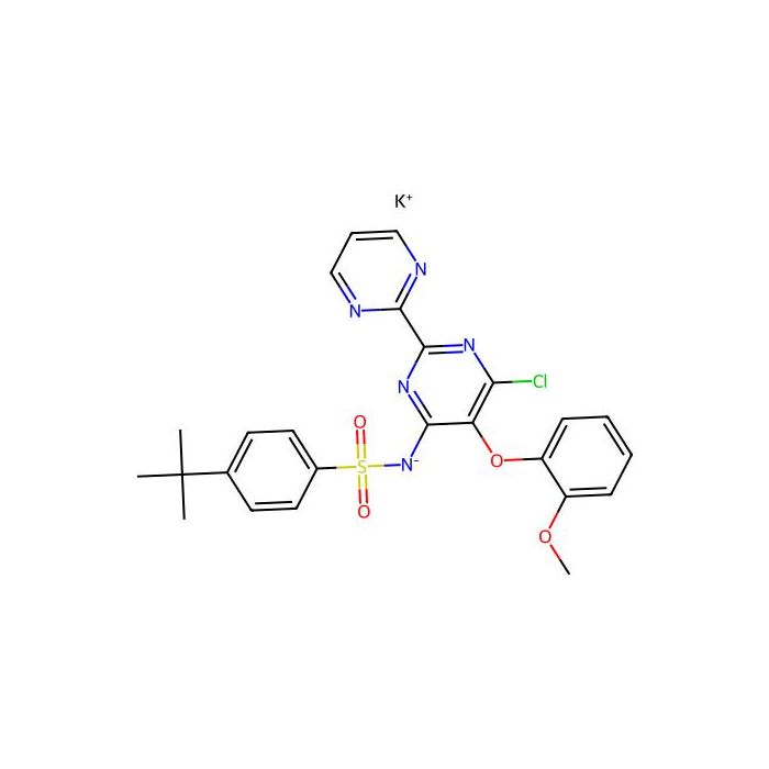 N-[6-氯-5-(2-甲氧基苯氧基)[2，2'-二嘧啶]-4-基]-4-叔丁基苯磺酰胺钾盐