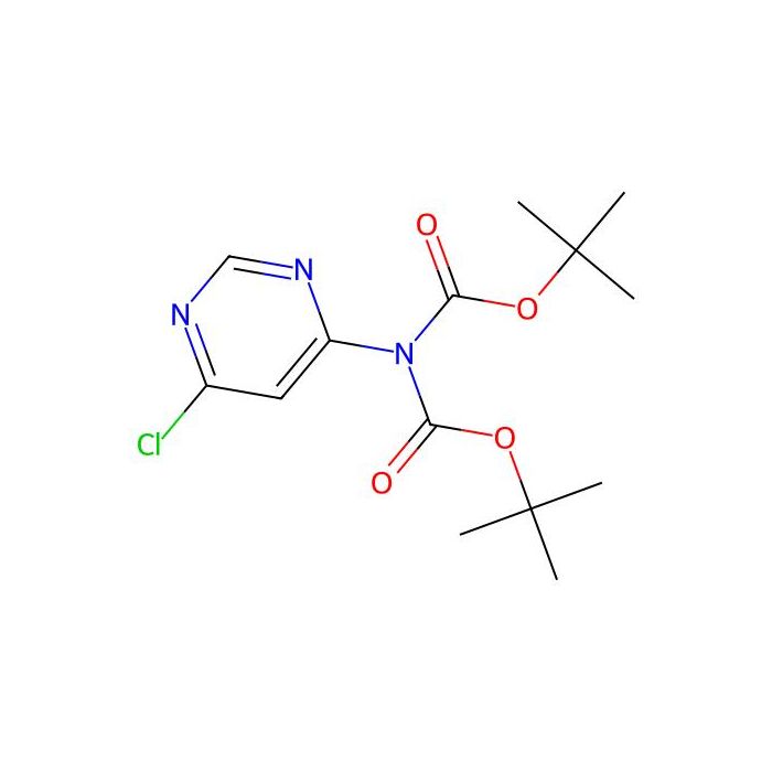 N,N-二-BOC-2-氨基-6-氯嘧啶
