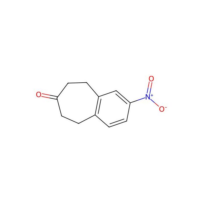 2-硝基-8，9-二氢-5H-苯并[7]轮烯-7(6H)-酮