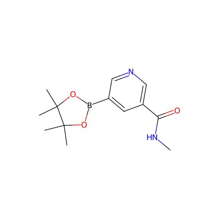 N-甲基-5-(4，4，5，5-四甲基-1，3，2-二氧硼杂环戊烷-2-基)烟酰胺