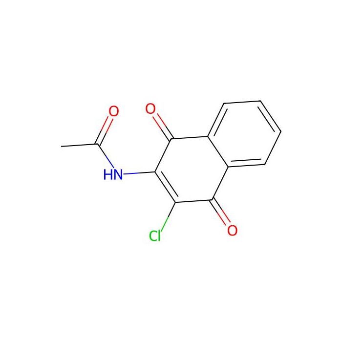 N-(3-氯-1,4-二氧代-1,4-二氢萘-2-基)乙酰胺