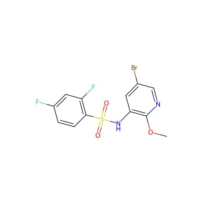 N-(5-溴-2-甲氧基吡啶-3-基)-2,4-二氟苯磺酰胺