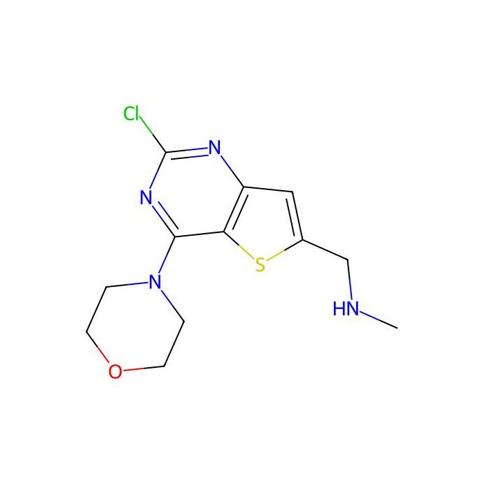 1-(2-氯-4-吗啉代噻吩并[3，2-d]吡啶-6-基)-N-甲基甲胺