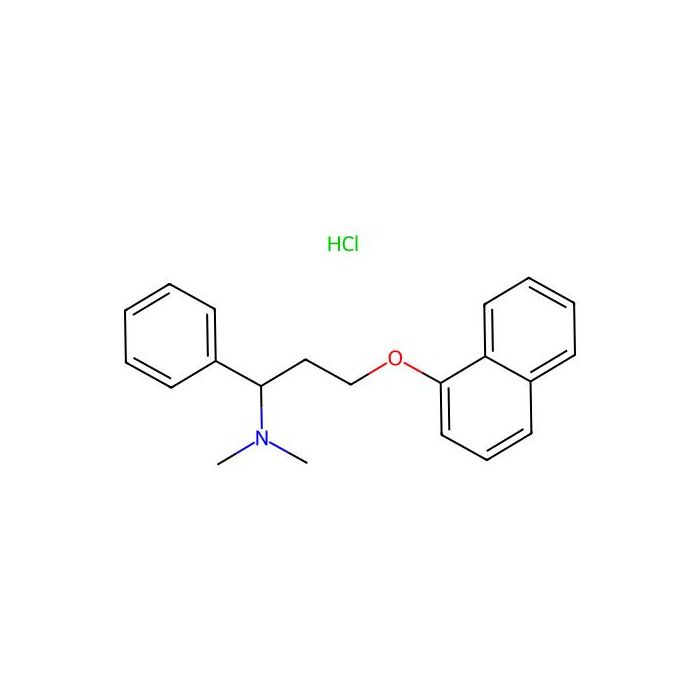 N，N-二甲基-3-(萘-1-基氧基)-1-苯基丙烷-1-胺盐酸盐(混旋)