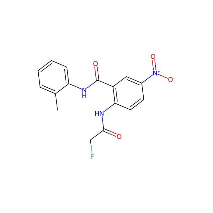 2-(2-氟乙酰胺)-5-硝基-N-(邻甲苯基)苯甲酰胺