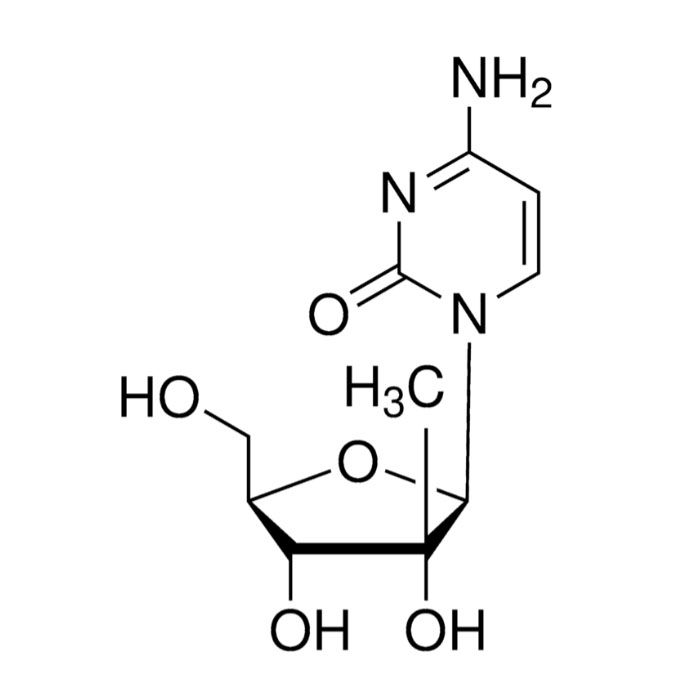 2′-C-甲基胞嘧啶核苷(NM107)
