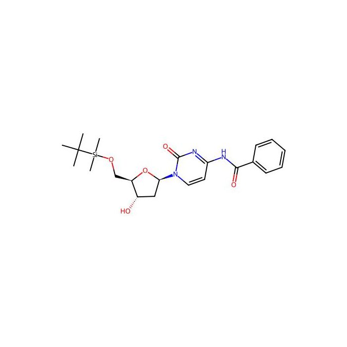 N-苯甲酰基-5'-O-叔-丁基二甲基甲硅烷-2'-脱氧胞啶
