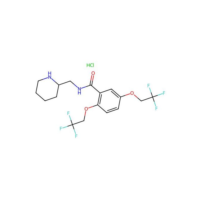 N-(哌啶-2-基甲基)-2，5-双(2，2，2-三氟乙氧基)苯甲酰胺盐酸盐