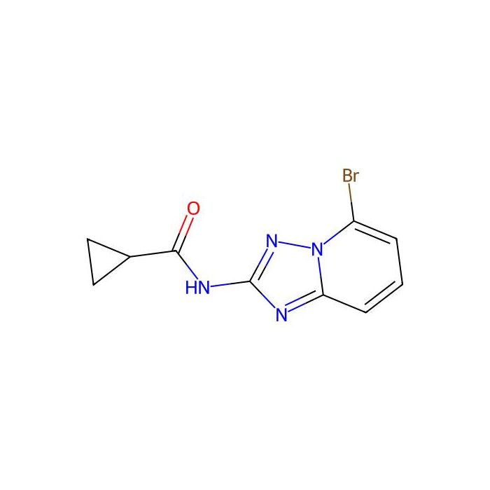 N-(5-溴-[1，2，4]三唑并[1，5-a]吡啶-2-基)环丙烷甲酰胺
