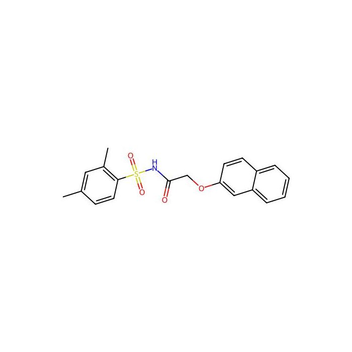 N-((2,4-dimethylphenyl)sulfonyl)-2-(naphthalen-2-yloxy)acetamide