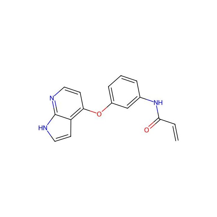 N-[3-(1H-pyrrolo[2,3-b]pyridin-4-yloxy)phenyl]prop-2-enamide