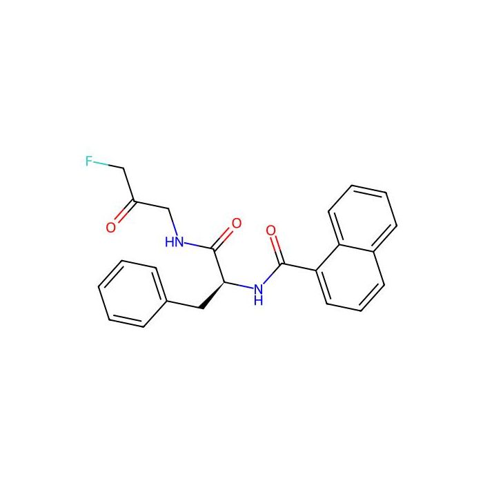 N-[(2S)-1-[(3-Fluoro-2-oxopropyl)amino]-1-oxo-3-phenylpropan-2-yl]naphthalene-1-carboxamide