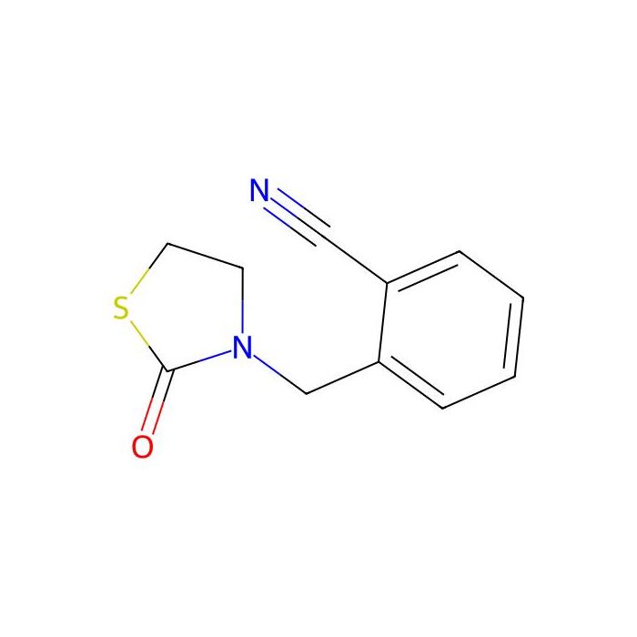 2-((2-Oxothiazolidin-3-yl)methyl)benzonitrile