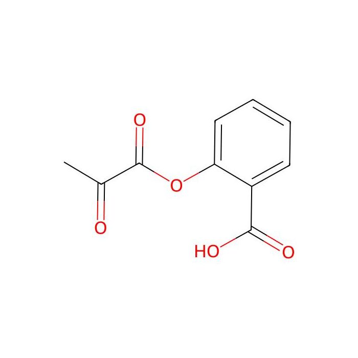 2-((2-Oxopropanoyl)oxy)benzoic acid