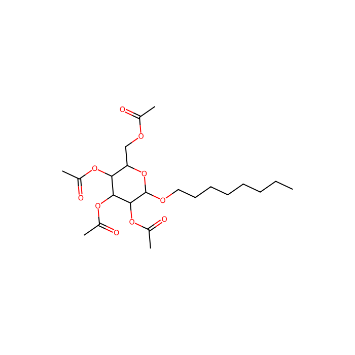 1-O-辛基-β-D-吡喃葡萄糖苷2,3,4,6-四乙酸盐