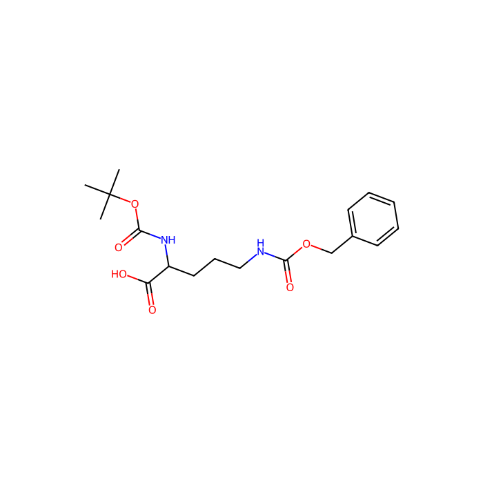 N-叔丁氧羰基-N'-苄氧羰基-D-鸟氨酸
