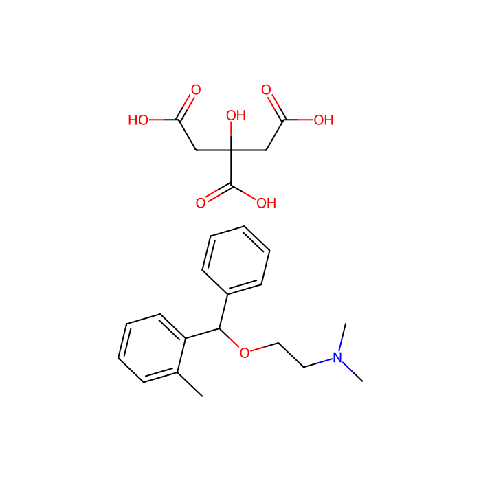 奥芬那君柠檬酸盐, 谷氨酸 [NMDA] 受体拮抗剂