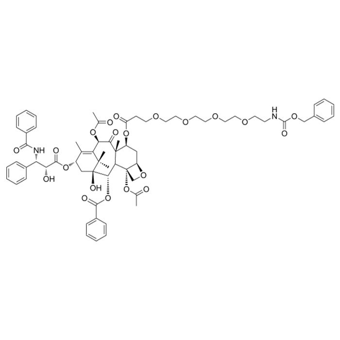 7-O-(Cbz-N-amido-PEG4)-paclitaxel