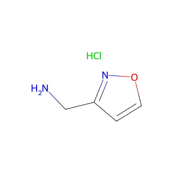(1,2-恶唑-3-基)甲胺盐酸盐