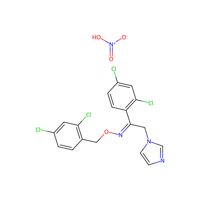 硝酸奥昔康唑, 细胞色素 P450 51 抑制剂