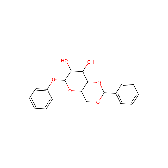 (-)-(4,6-O-亚苄基)苯基-β-D-吡喃葡萄糖苷