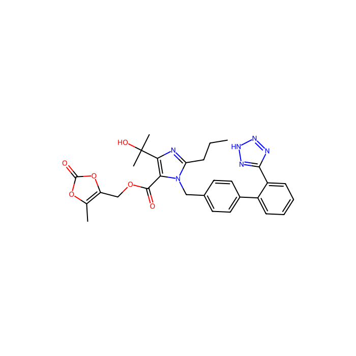 奥美沙坦酯, 1 型血管紧张素 II 受体拮抗剂